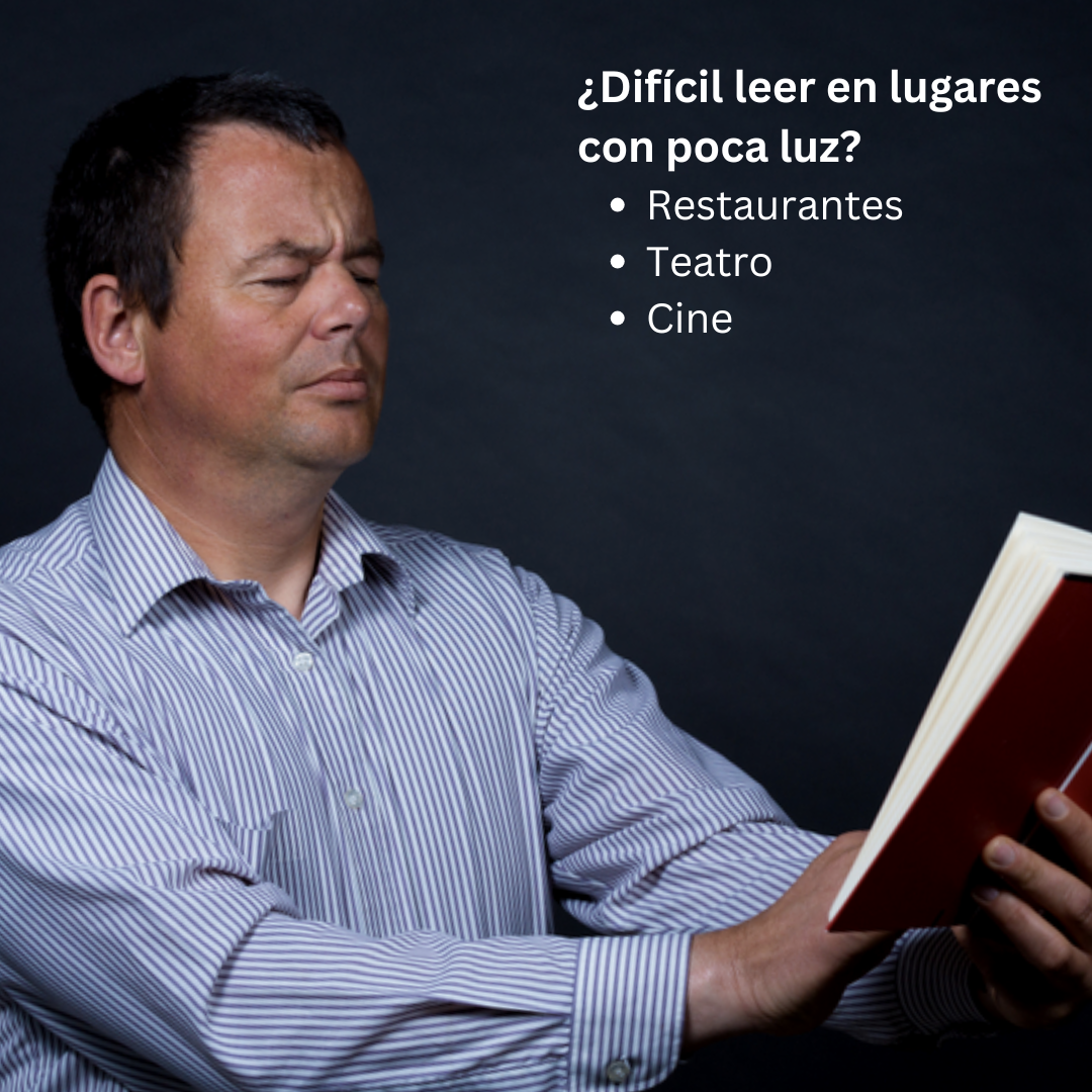 Mini Lentes Negros para Lectura Portátiles en Celular
