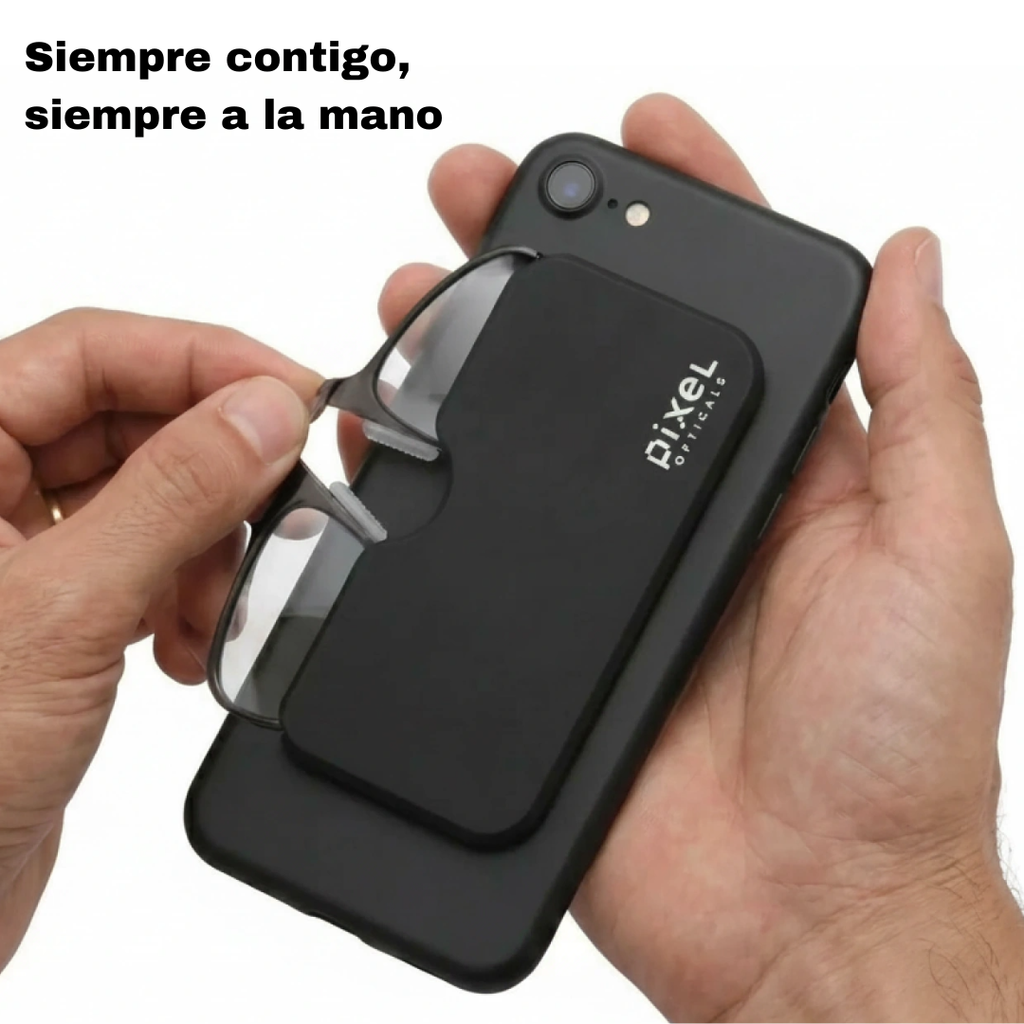 Mini Lentes Negros para Lectura Portátiles en Celular